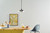 Silvarious Three Light Chandelier/Semi Flush (52700BKCLR)