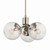 Silvarious Three Light Chandelier/Semi Flush (52700PN)