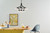 Silvarious 12 Light Chandelier Convertible (52701BKCLR)