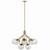 Silvarious 12 Light Chandelier Convertible (52701CPZ)