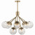 Silvarious 12 Light Chandelier Convertible (52701CPZ)