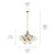 Silvarious 12 Light Chandelier Convertible (52701CPZ)