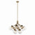Kichler - 52701CPZCLR - 12 Light Chandelier Convertible - Silvarious - Champagne Bronze