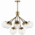 Silvarious 12 Light Chandelier Convertible (52701CPZCLR)