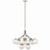Silvarious 12 Light Chandelier Convertible (52701PN)