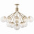 Silvarious 16 Light Chandelier Convertible (52702CPZ)