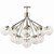 Silvarious 16 Light Chandelier Convertible (52702PNCLR)