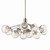 Silvarious 12 Light Linear Chandelier Convertible (52703PN)