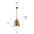 Etcher One Light Pendant (52710CPZ)