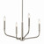 Madden Four Light Chandelier/Semi Flush Mount (52716NI)