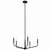 Kichler - 52717BK - Five Light Chandelier - Madden - Black