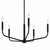 Madden Five Light Chandelier (52717BK)