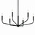 Madden Six Light Chandelier (52718BK)