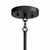 Madden Six Light Chandelier (52718BK)