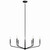 Madden Six Light Chandelier (52718BK)