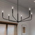 Madden Six Light Chandelier (52719BK)