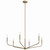 Kichler - 52719CPZ - Six Light Chandelier - Madden - Champagne Bronze