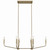 Madden Six Light Linear Chandelier (52721CPZ)