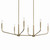 Madden Six Light Linear Chandelier (52721CPZ)