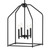 Madden Four Light Foyer Pendant (52722BK)