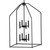 Madden Eight Light Foyer Pendant (52723BK)