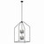Kichler - 52724BK - Eight Light Foyer Pendant - Madden - Black