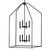 Madden Eight Light Foyer Pendant (52724BK)