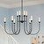 Kichler - 52759BKLED - LED Chandelier - Moraine - Black