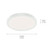 Ara LED Flush Mount (53009WH30)