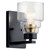 Vionnet One Light Wall Sconce (55010BK)