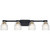 Vionnet Four Light Bath (55013BK)