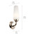 Truby One Light Wall Sconce (55073PN)
