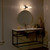 Truby Two Light Wall Sconce (55074BK)