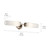 Truby Two Light Wall Sconce (55074PN)