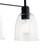 Meller Three Light Bath (55102BK)