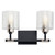 Harvan Two Light Bath (55106BK)