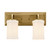 Kichler - 55130NBR - Two Light Bath - Vetivene - Natural Brass