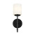 Ali One Light Wall Sconce (55140BK)