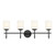 Ali Four Light Bath (55143BK)