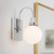 Hex One Light Wall Sconce (55149CH)
