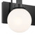Hex Two Light Bath (55150BK)