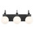 Hex Three Light Bath (55151BK)