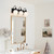 Hex Three Light Bath (55151BK)