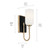 Solia One Light Wall Sconce (55161CPZ)