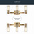 Jemsa Three Light Vanity (55168CPZ)