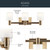 Adani Three Light Vanity (55176CPZ)