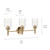 Madden Three Light Vanity (55185CPZ)