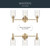 Madden Three Light Vanity (55185CPZ)