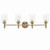 Kichler - 55186CPZ - Four Light Vanity - Madden - Champagne Bronze