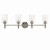 Kichler - 55186NI - Four Light Vanity - Madden - Brushed Nickel